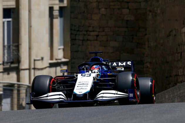 63 George Russell GBR, Williams Racing , F1 Grand Prix of Azerbaijan at Baku City Circuit on June 5, 2021 in Baku, Azerbaijan Photo by HOCH ZWEI Baku Azerbaijan