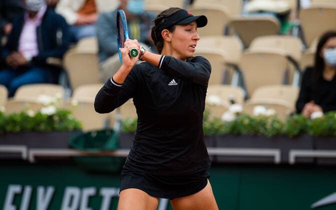Mandatory Credit: Photo by Rob Prange Shutterstock (12019120fx) Jessica Pegula of the United States in action during the third round at the 2021 Roland Garros Grand Slam Tournament French Open Tennis, Day Seven, Roland Garros, Paris, France - 05 Jun 2021 French Open Tennis, Day Seven, Roland Garros, Paris, France - 05 Jun 2021  Copyright: xRobxPrange Shutterstockx 12019120fx
