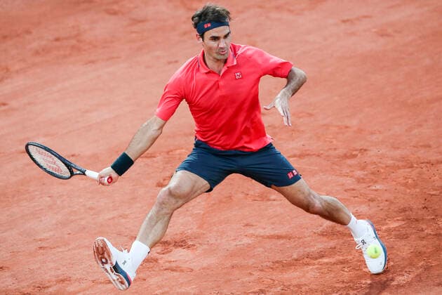 TENNIS - French Open 2021 PARIS,FRANCE,05.June.21 - TENNIS - ATP, Tennis Herren World Tour, French Open, Roland Garros, Grand Slam. Image shows Roger Federer (SUI).  GEPAxpictures xPatrickxSteiner
