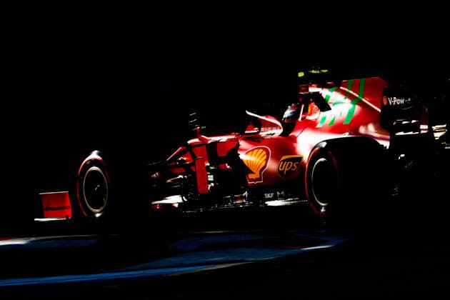 55 SAINZ Carlos (spa), Scuderia Ferrari SF21, action during the Formula 1 Azerbaijan Grand Prix 2021 from June 04 to 06, 2021 on the Baku City Circuit, in Baku, Azerbaijan - FORMULE 1 : Grand Prix d Azerbaidjan - Bakou - 05 06 2021 DPPI PANORAMIC  00121011__V2_8737