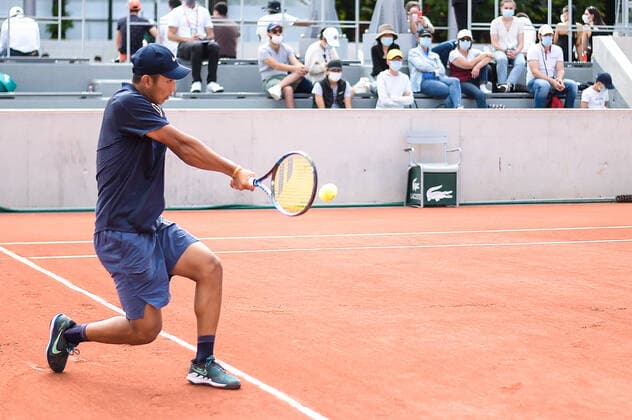 Juncheng Shang ( Chine ) TENNIS : Roland Garros 2021 - Internationaux de France - 06 06 2021 FedericoPestellini Panoramic 