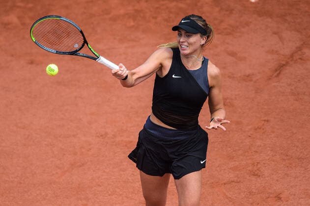Paula Badosa ( Espagne ) TENNIS : Roland Garros 2021 - Internationaux de France - 06 06 2021 FedericoPestellini Panoramic 