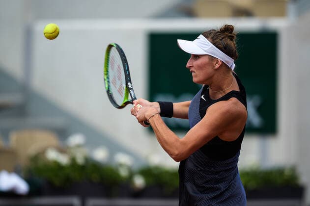 Marketa Vondrousova ( Tcheque ) TENNIS : Roland Garros 2021 - Internationaux de France - 06 06 2021 FedericoPestellini Panoramic 