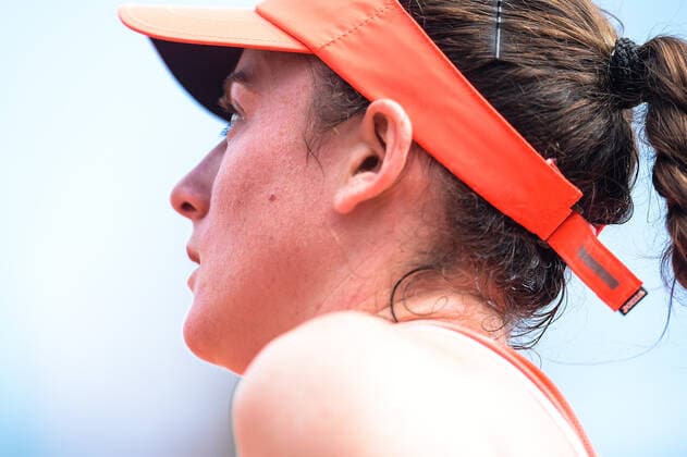 Tamara Zidansek ( Slovenie ) TENNIS : Roland Garros 2021 - Internationaux de France - 06 06 2021 FedericoPestellini Panoramic 