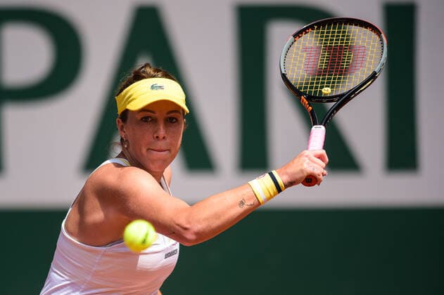 Anastasia Pavlyuchenkova ( Russie ) TENNIS : Roland Garros 2021 - Internationaux de France - 06 06 2021 FedericoPestellini Panoramic 