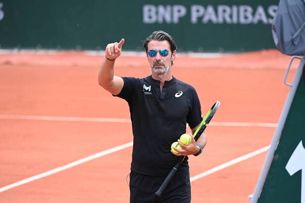 Tennis : Roland Garros 2021 - France - Serena Williams entrainement avec Patrick Mouratoglou - Usa Tennis : Roland Garros 2021 - France - 06 06 2021 chryslenecaillaud Panoramic 