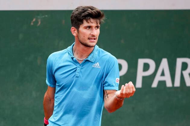 TENNIS - French Open 2021 PARIS,FRANCE,06.June.21 - TENNIS - ATP, Tennis Herren World Tour, French Open, Roland Garros, Grand Slam. Image shows Marko Andrejic (AUT).  GEPAxpictures xPatrickxSteiner