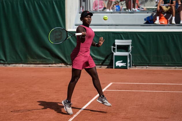 Chelsea Fontenel ( Suisse ) TENNIS : Roland Garros 2021 - Internationaux de France - 06 06 2021 FedericoPestellini Panoramic 