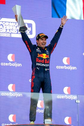 11 Sergio Perez MEX, Red Bull Racing , F1 Grand Prix of Azerbaijan at Baku City Circuit on June 6, 2021 in Baku, Azerbaijan Photo by HOCH ZWEI Baku Azerbaijan