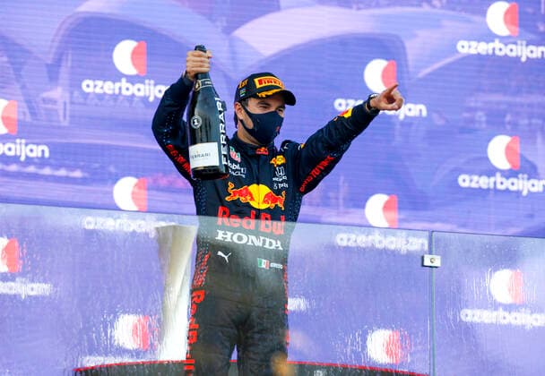 11 Sergio Perez MEX, Red Bull Racing , F1 Grand Prix of Azerbaijan at Baku City Circuit on June 6, 2021 in Baku, Azerbaijan Photo by HOCH ZWEI Baku Azerbaijan