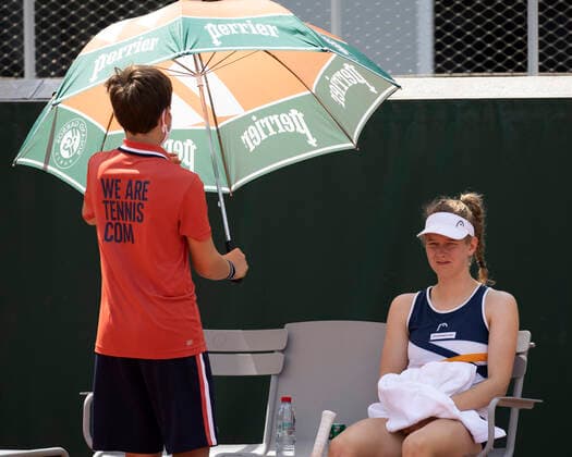Julia Middendorf, Junior Women Singles, GS Tennis French Open 2021 Grand Slam Roland Garros Paris France 6 June 2021 Copyright: xJuergenxHasenkopfx