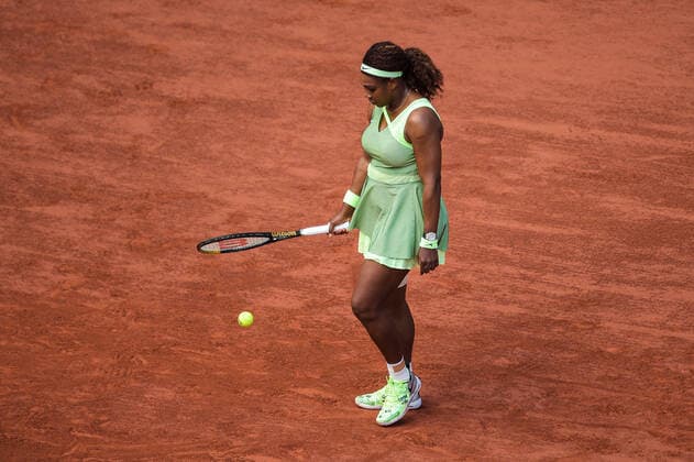 Serena Williams ( Etats unis ) TENNIS : Roland Garros 2021 - Internationaux de France - 06 06 2021 FedericoPestellini Panoramic 