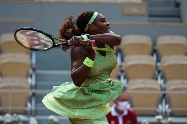 Serena Williams ( Etats unis ) TENNIS : Roland Garros 2021 - Internationaux de France - 06 06 2021 FedericoPestellini Panoramic 
