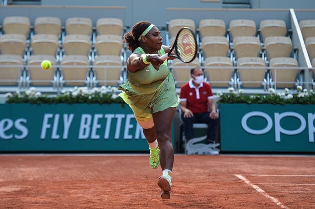 Serena Williams ( Etats unis ) TENNIS : Roland Garros 2021 - Internationaux de France - 06 06 2021 FedericoPestellini Panoramic 