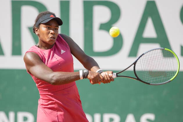 Chelsea Fontenel SUI , Junior Women Singles, GS Tennis French Open 2021 Grand Slam Roland Garros Paris France 6 June 2021 Copyright: xJuergenxHasenkopfx