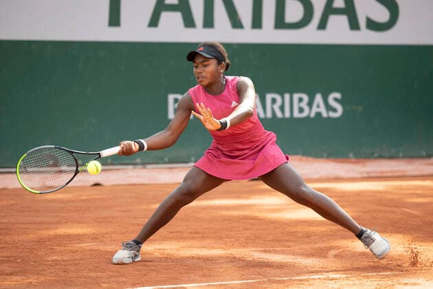 Chelsea Fontenel, Junior Singles, GS Tennis French Open 2021 Grand Slam Roland Garros Paris France 6 June 2021 Copyright: xJuergenxHasenkopfx