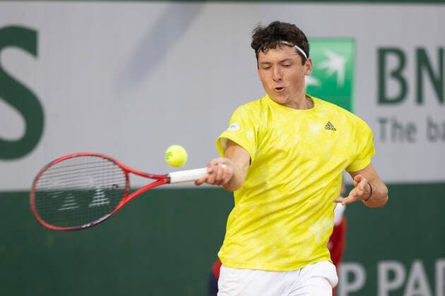Max Rehberg GER , Junior Singles, BS Tennis French Open 2021 Grand Slam Roland Garros Paris France 6 June 2021 Copyright: xJuergenxHasenkopfx