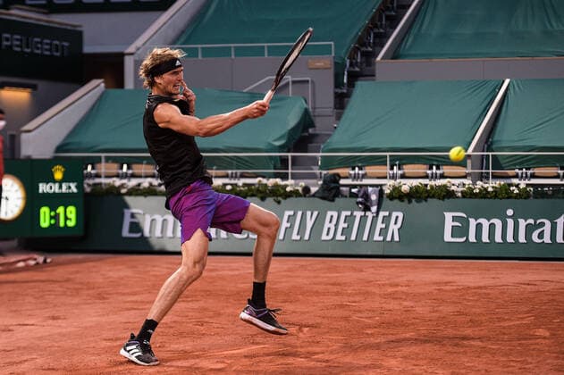 Alexander Zverev ( Allemagne ) - TENNIS : Roland Garros 2021 - Internationaux de France - 06 06 2021 FedericoPestellini Panoramic 