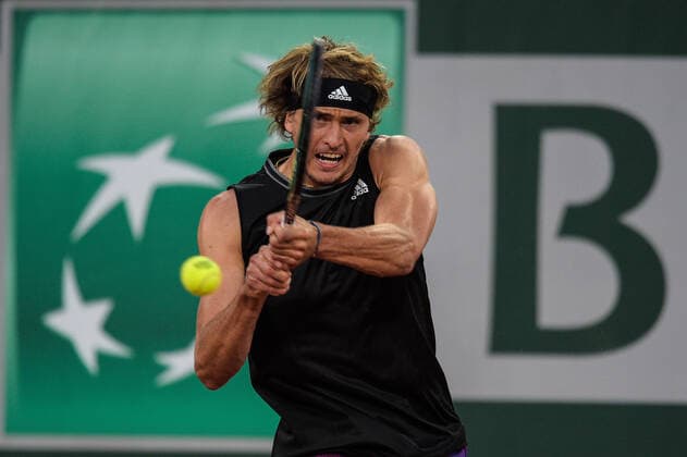 Alexander Zverev ( Allemagne ) - TENNIS : Roland Garros 2021 - Internationaux de France - 06 06 2021 FedericoPestellini Panoramic 