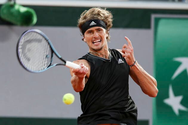 TENNIS - French Open 2021 PARIS,FRANCE,06.June.21 - TENNIS - ATP, Tennis Herren World Tour, French Open, Roland Garros, Grand Slam. Image shows Alexander Zverev (GER).  GEPAxpictures xPatrickxSteiner