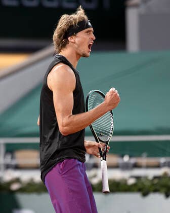 Alexander Zverev GER makes fist and cheers, joy, emotion Copyright: xJuergenxHasenkopfx