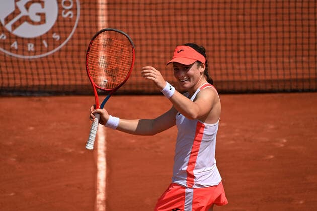 2021 Roland Garros Tamara Zidansek , Slovenia