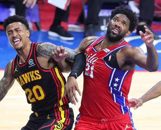 Basketball, NBA Playoffs, Philadelphia 76ers - Atlanta Hawks