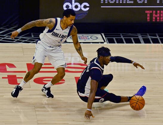 Basketball, NBA Playoffs, Los Angeles Clippers - Dallas Mavericks