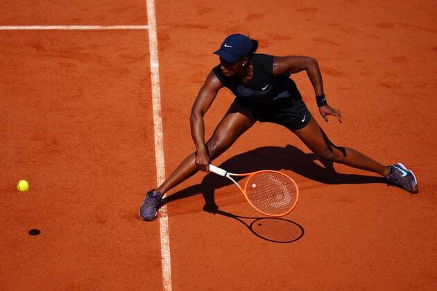 Mandatory Credit: Photo by Javier Garcia BPI Shutterstock (12019129n) Sloane Stephens in fourth round action French Open Tennis, Day Nine, Roland Garros, Paris, France - 07 Jun 2021 French Open Tennis, Day Nine, Roland Garros, Paris, France - 07 Jun 2021  Copyright: xJavierxGarcia BPI Shutterstockx 12019129n
