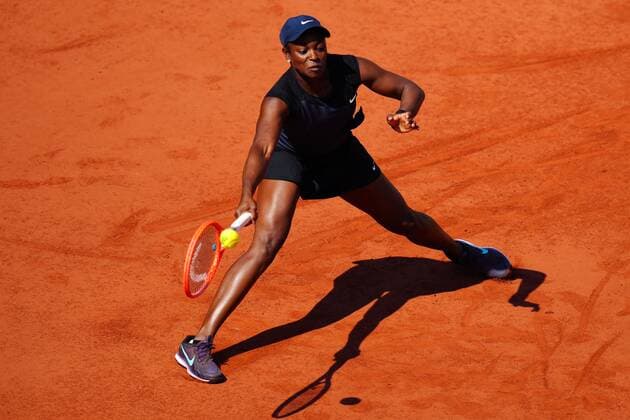 Mandatory Credit: Photo by Javier Garcia BPI Shutterstock (12019129ag) Sloane Stephens in fourth round action French Open Tennis, Day Nine, Roland Garros, Paris, France - 07 Jun 2021 French Open Tennis, Day Nine, Roland Garros, Paris, France - 07 Jun 2021  Copyright: xJavierxGarcia BPI Shutterstockx 12019129ag