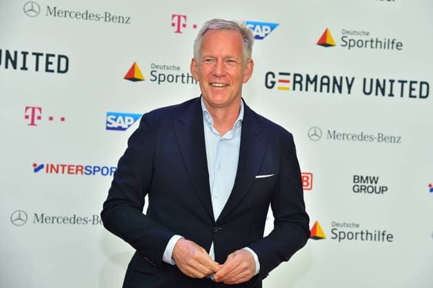 Johannes B Kerner, moderator, kick-off of the PK of Germany United in the Telekom capital presence in Berlin on 07 06 2021 PK of Germany United in Berlin Photopress Mueller