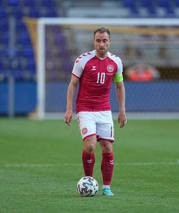 Denmark - Bosnia and Herzegovina Denmark™s Christian Eriksen during the friendly pre Euro 2021 match between Denmark and Bosnia and Herzegovina at Broendby Stadium, Copenhagen, Denmark on June 6, 2021. Copenhagen Denmark pedersen-denmarkb210606_npqex  Copyright: xUlrikxPedersenx