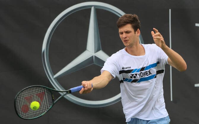 07 06 2021, ATP Tour MercedesCup Stuttgart, Weissenhofff, tennis, sports, in the picture Hubert Hurkacz POL