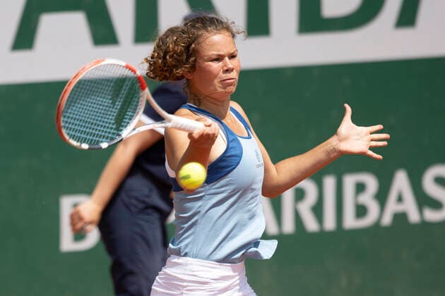 Nikol Rivkin GER , Junior Singles, GS Tennis French Open 2021 Grand Slam Roland Garros Paris France 7 June 2021 Copyright: xJuergenxHasenkopfx