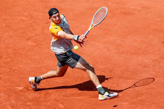 TENNIS - French Open 2021 PARIS,FRANCE,07.June.21 - TENNIS - ATP, Tennis Herren World Tour, French Open, Roland Garros, Grand Slam. Image shows Jan-Lennard Struff (GER).  GEPAxpictures xPatrickxSteiner