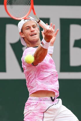 TENNIS - French Open 2021 PARIS,FRANCE,07.June.21 - TENNIS - ATP, Tennis Herren World Tour, French Open, Roland Garros, Grand Slam. Image shows Diego Schwartzman (ARG).  GEPAxpictures xPatrickxSteiner