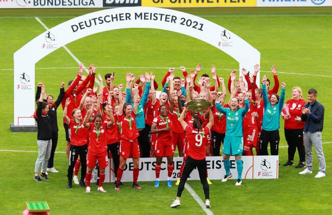 9 Jovana Damnjanovic FCBF heats up Womens Football 1 Womens Bundesliga FC Bayern Munich Eintracht Frankfurt Women in Campus on 06 06 2021 PHOTO Mladen Lackovic LakoPress
