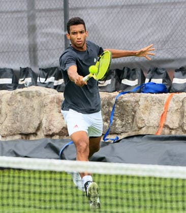 07 06 2021, ATP Tour Mercedes Cup Stuttgart, Weissenhofff, tennis, sports, in the picture Felix Auger Aliassime CAN