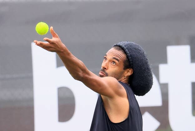 07 06 2021, ATP Tour Mercedes Cup Stuttgart, Weissenhofff, tennis, sports, in the picture Dustin Brown GER