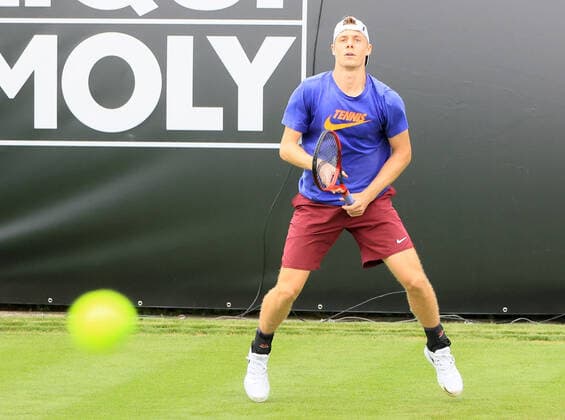 07 06 2021, ATP Tour Mercedes Cup Stuttgart, Weissenhofff, tennis, sports, in the picture Denis Shapovalov CAN