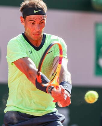 TENNIS - French Open 2021 PARIS,FRANCE,07.June.21 - TENNIS - ATP, Tennis Herren World Tour, French Open, Roland Garros, Grand Slam. Image shows Rafael Nadal (ESP).  GEPAxpictures xPatrickxSteiner