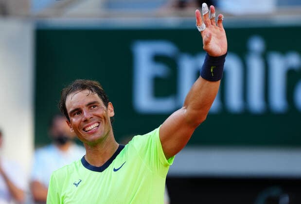 Tennis, French Open, Rafael Nadal defeats Jannik Sinner