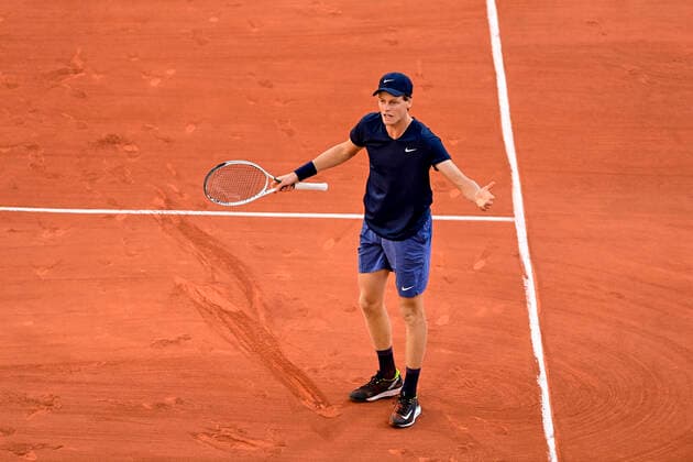 Jannik Sinner (Ita) TENNIS : Internationaux de France Roland Garros 2021 - Paris - 07 06 2021 JBAutissier Panoramic 
