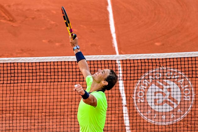 Rafael Nadal (Esp) TENNIS : Internationaux de France Roland Garros 2021 - Paris - 07 06 2021 JBAutissier Panoramic 