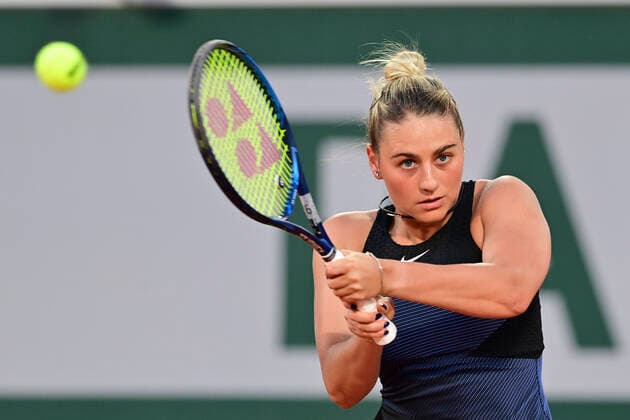 Marta Kostyuk (Ukr) TENNIS : Internationaux de France Roland Garros 2021 - Paris - 07 06 2021 JBAutissier Panoramic 