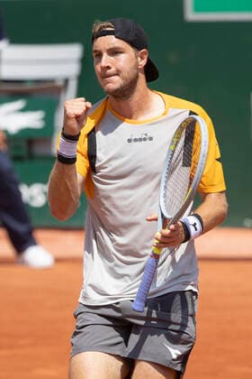Jan Lennard Struff GER makes fist and cheers,joy,emotion Copyright: xJuergenxHasenkopfx