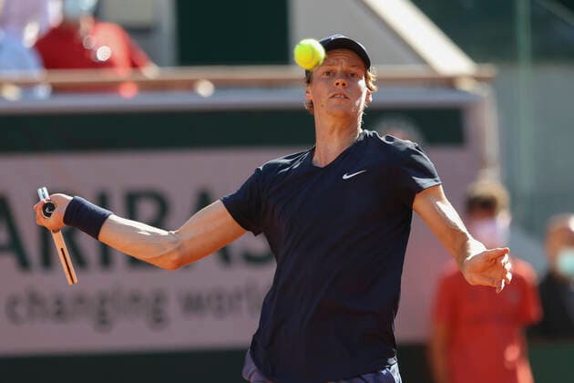 Jannik Sinner ITA Tennis French Open 2021 Grand Slam Roland Garros Paris France 7 June 2021 Copyright: xJuergenxHasenkopfx