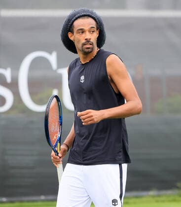 07 06 2021, ATP Tour Mercedes Cup Stuttgart, Weissenhofff, tennis, sports, in the picture Dustin Brown GER