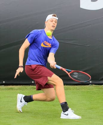 07 06 2021, ATP Tour Mercedes Cup Stuttgart, Weissenhofff, tennis, sports, in the picture Denis Shapovalov CAN