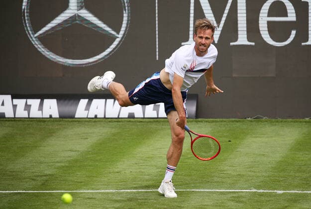 08 06 2021 Germany, Stuttgart, Tennis MercedesCup 2021, Peter Gojowczyk GER